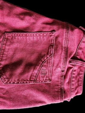 5.11 Tactical Women's Burgundy Skinny Jeans with Back Pocket Detail